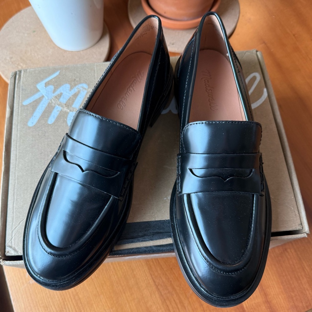 MADEWELL🖤The Vernon Loafer🖤 W's Size 8H (8.5) NWT
